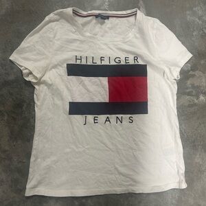 Tommy Jeans Cotton Flag Logo T-Shirt